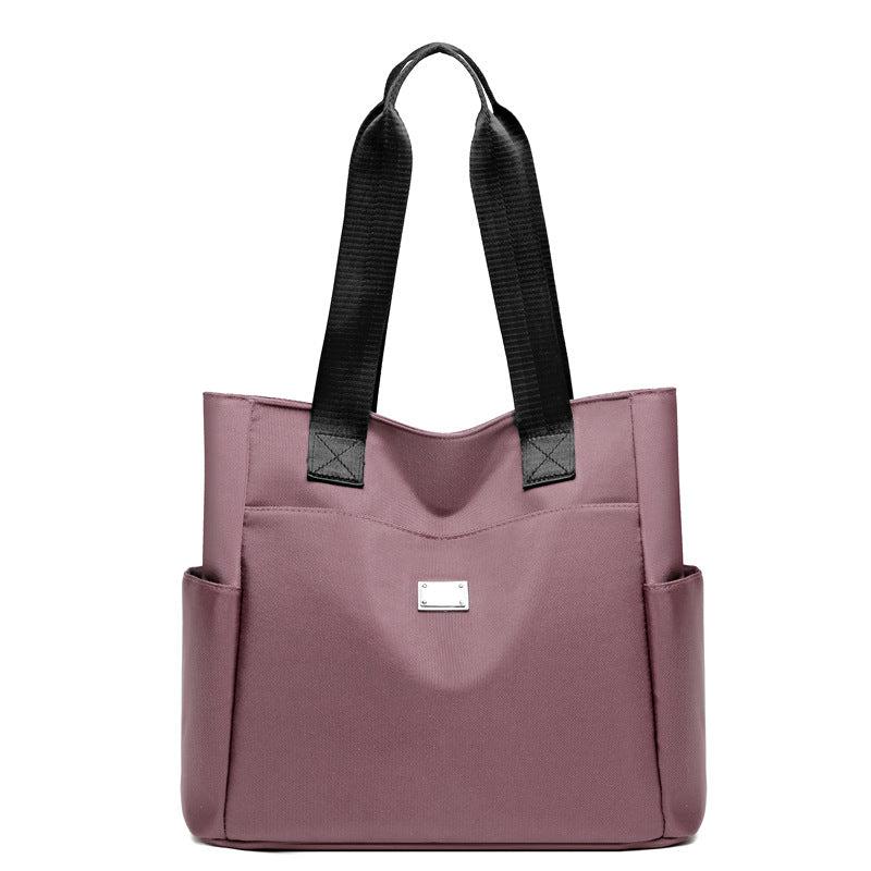 Casual Large Capacity Shoulder Bag Minimalist Handbag All Match Storage Bag