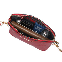 Crossbody Bag Letter Decor Shell Purse For Women