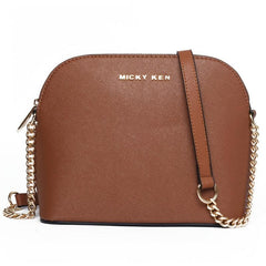 Crossbody Bag Letter Decor Shell Purse For Women