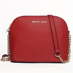 Crossbody Bag Letter Decor Shell Purse For Women