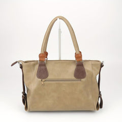 Large Capacity Tote Bag Vintage Crossbody Bag