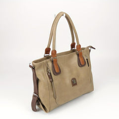 Large Capacity Tote Bag Vintage Crossbody Bag