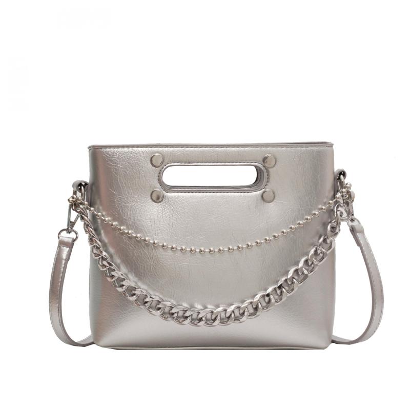 Faux Leather Tote Bag Women's Casual Shoulder Bag & Purse