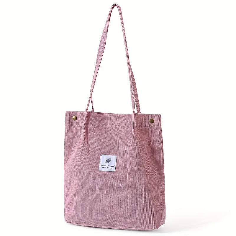 Versatile Shoulder Bag Casual Shopping Tote Portable Literary