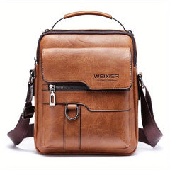Vintage Leather Crossbody Shoulder Bag for Women