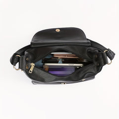 Classic Shoulder Bag Work Faux Leather Purse Office