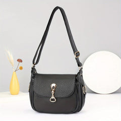 Classic Shoulder Bag Work Faux Leather Purse Office