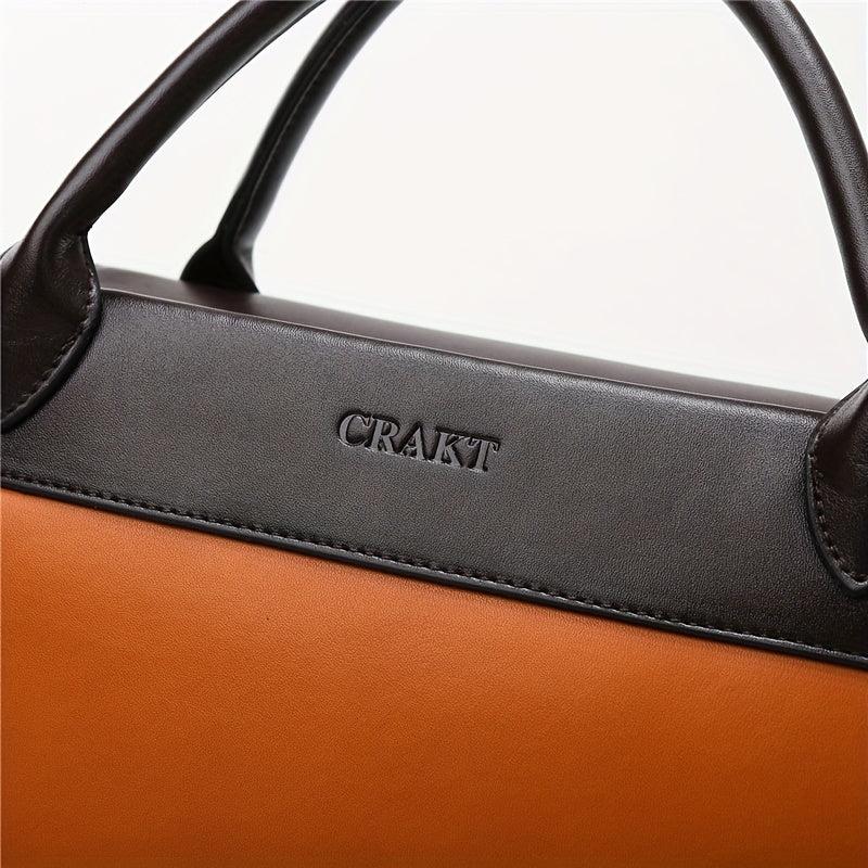 Vintage Letter Pattern Tote Satchel Bag Classic Handbag For Work
