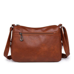 Retro Crossbody Bag Women Pockets Shoulder Bag Large Capacity Purse Mom