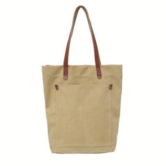 Vintage Canvas Tote Bag Large Capacity Retro Handbag Satchel Purse