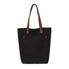 Vintage Canvas Tote Bag Large Capacity Retro Handbag Satchel Purse
