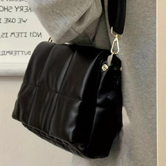 Large Capacity Puffy Shoulder Bag Women's Handbag & Purse
