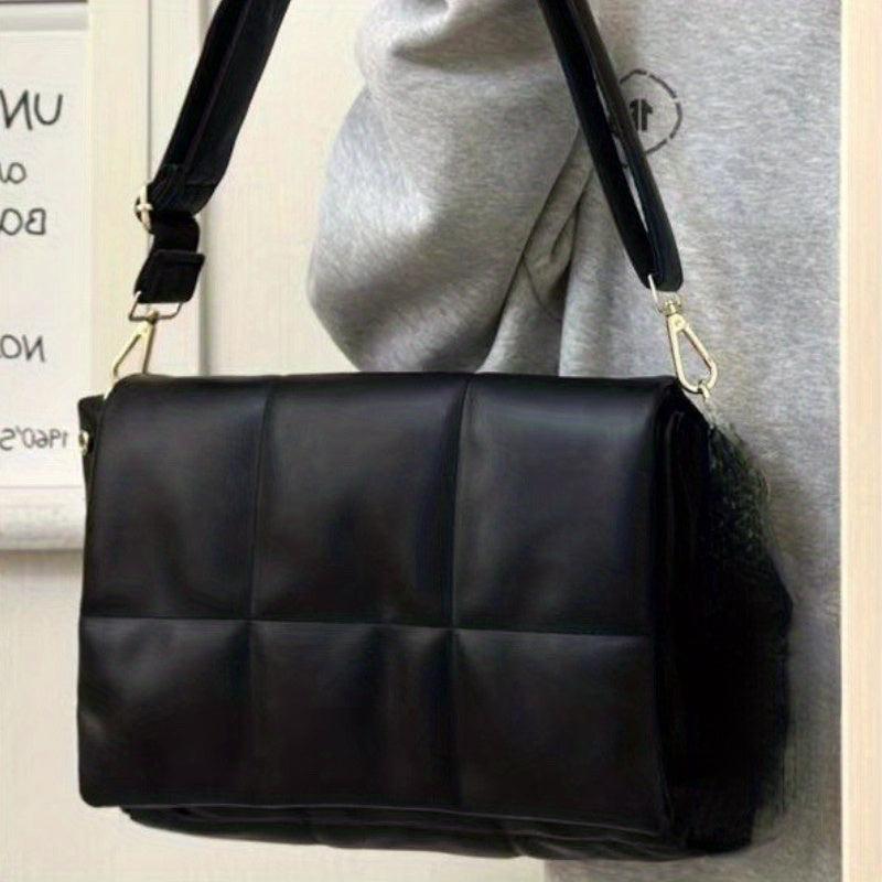 Large Capacity Puffy Shoulder Bag Women's Handbag & Purse