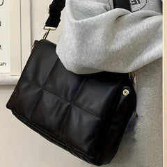 Large Capacity Puffy Shoulder Bag Women's Handbag & Purse