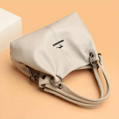 Vintage Crossbody Bag Retro Top Handle Shoulder Bag Women's Stylish Handbag
