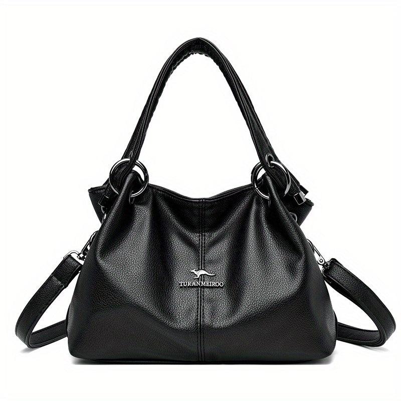 Vintage Crossbody Bag Retro Top Handle Shoulder Bag Women's Stylish Handbag