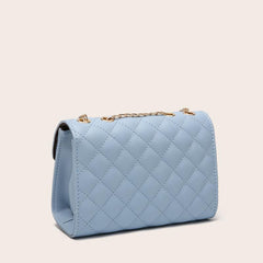 Quilted Crossbody Bag Chain Clutch Shoulder Square Bag