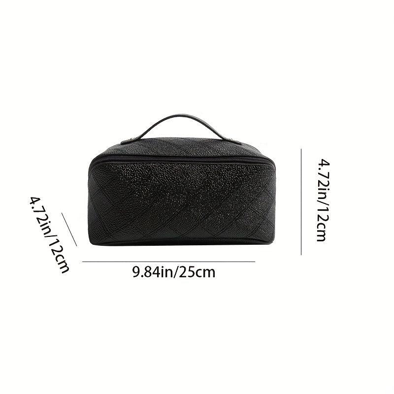 Vintage Large Capacity Cosmetics Bag Retro Makeup Storage Pouch