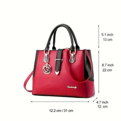 Classic Crossbody Tote Bag Satchel Handbag & Shoulder Purse