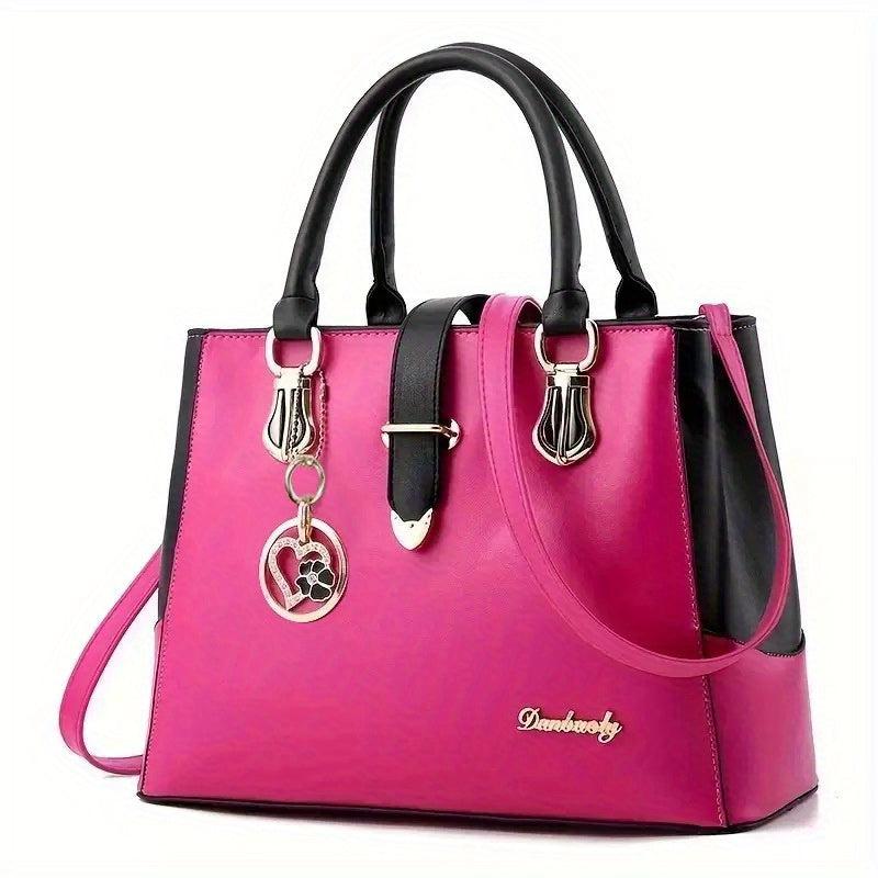 Classic Crossbody Tote Bag Satchel Handbag & Shoulder Purse