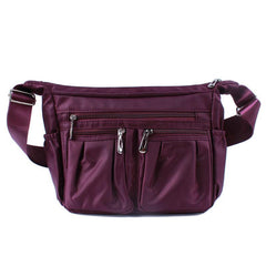 Women's Nylon Shoulder Bag Pocket Shoulder Bag