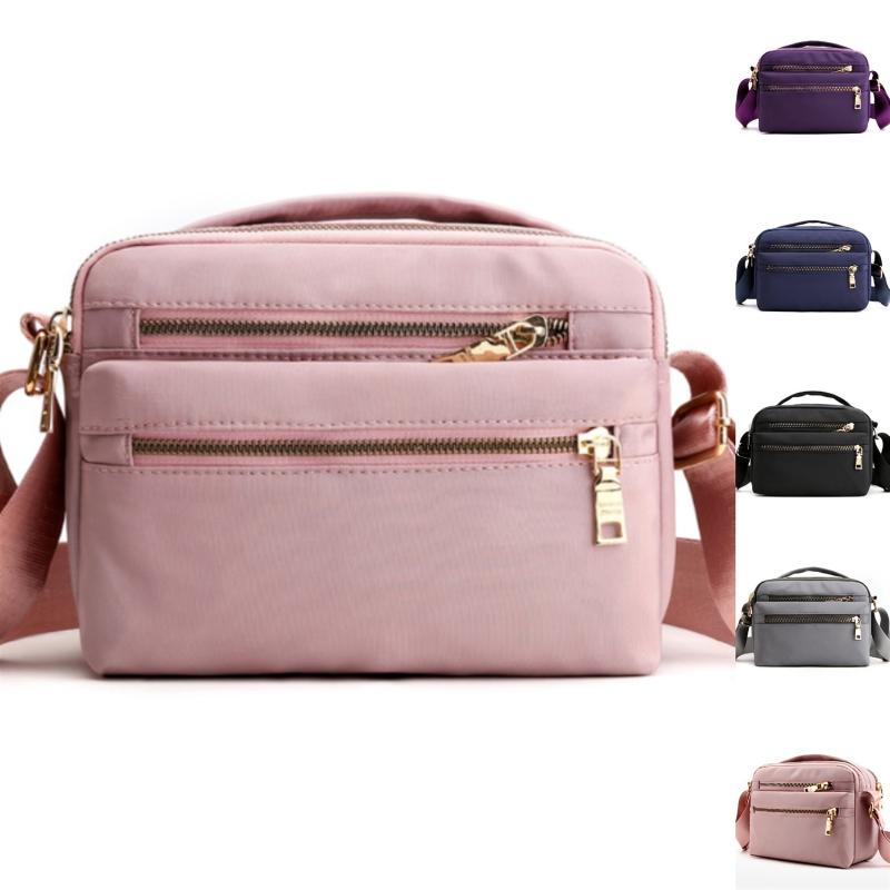 Small Nylon Crossbody Bag Layer Shoulder Bag Women's Pocket Purse