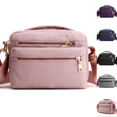 Small Nylon Crossbody Bag Layer Shoulder Bag Women's Pocket Purse