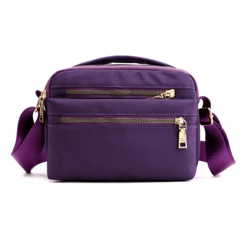 Small Nylon Crossbody Bag Layer Shoulder Bag Women's Pocket Purse