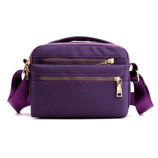Small Nylon Crossbody Bag Layer Shoulder Bag Women's Pocket Purse