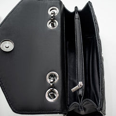 Quilted Tassel Decor Shoulder Bag Crossbody Handbag