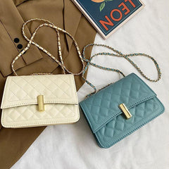 Quilted Crossbody Bag Flap Shoulder Bag Casual Handbag for Women