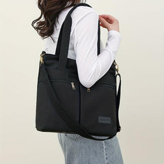 Canvas Shoulder Bag For Women Large Capacity Crossbody Bag Pocket Handbags