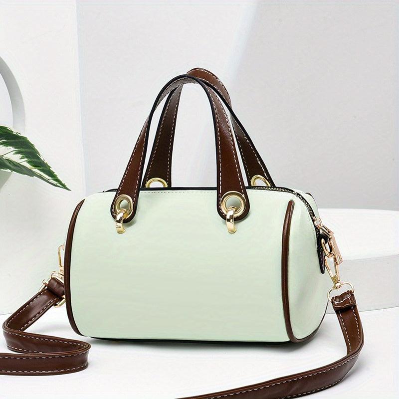 Women's Vintage Boston Bag Shoulder Satchel For Work