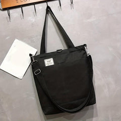Vintage Canvas Tote Bag Convertible Backpack & Shopper Handbag
