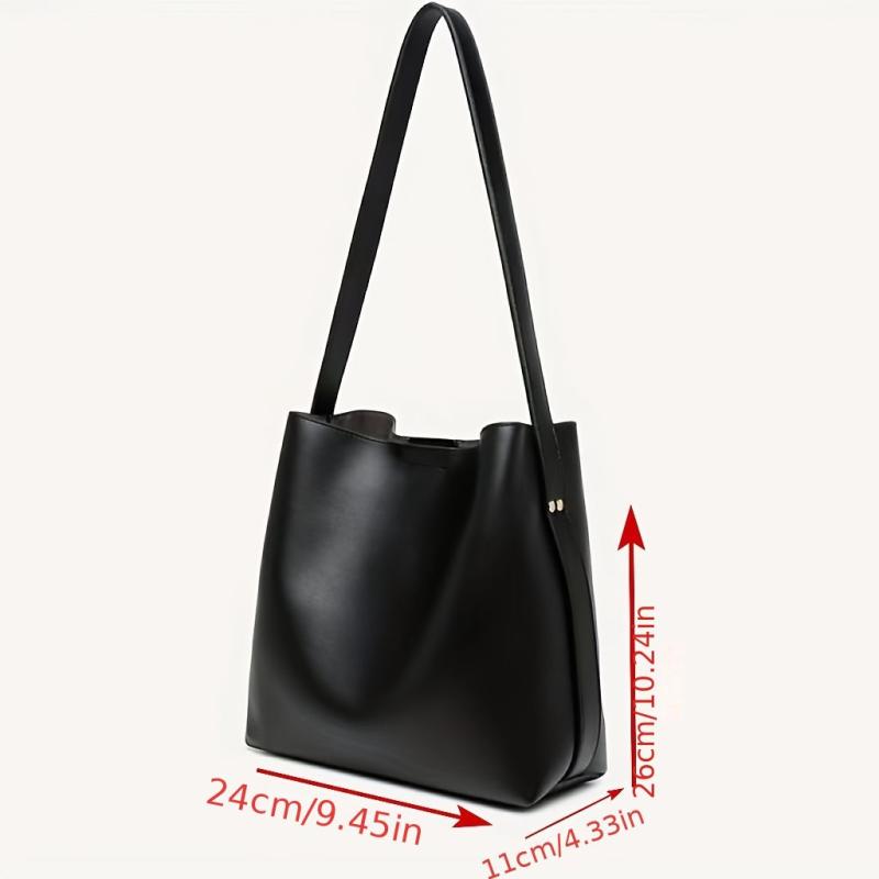 Waterproof Bucket Bag Large Capacity Tote Shoulder Bag
