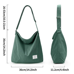 Corduroy Shoulder Bag Large Capacity Crossbody Bag