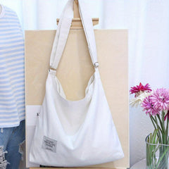 Canvas Hobo Bag Women's Shoulder Handbag