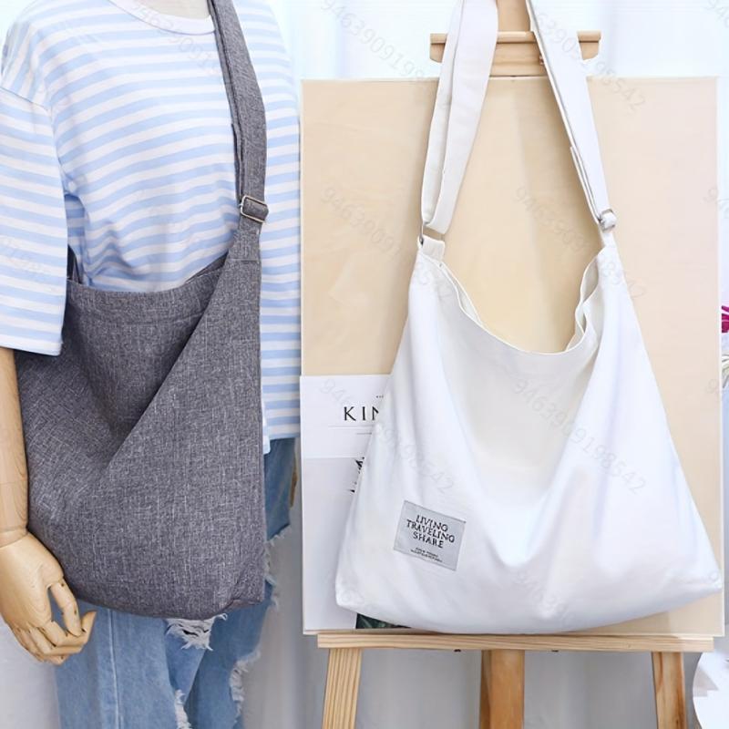 Canvas Hobo Bag Women's Shoulder Handbag