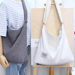 Canvas Hobo Bag Women's Shoulder Handbag