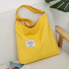 Canvas Hobo Bag Women's Shoulder Handbag