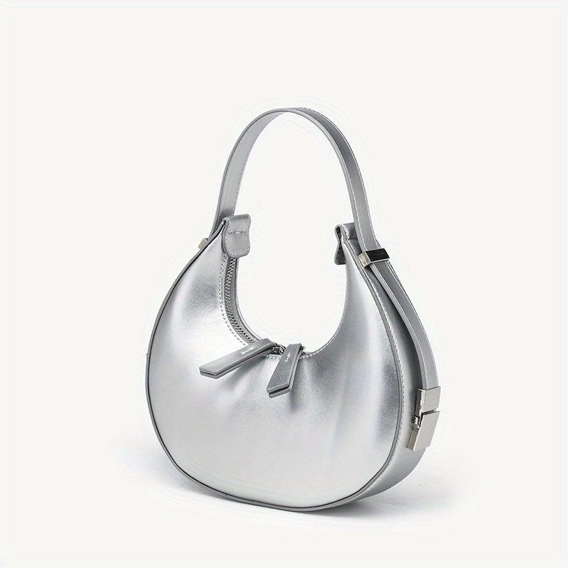 Y2K PU Leather Hobo Bag for Women