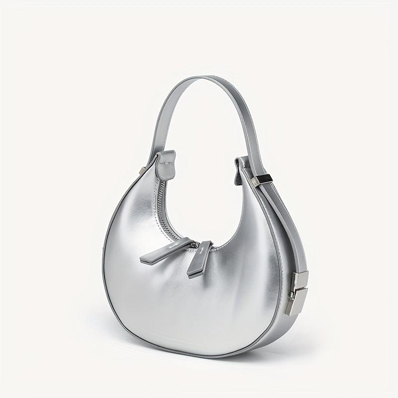 Y2K PU Leather Hobo Bag for Women
