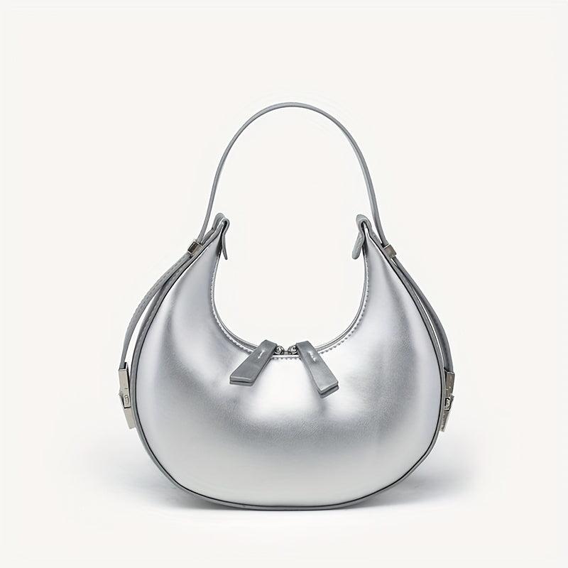 Y2K PU Leather Hobo Bag for Women