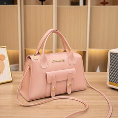Minimalist Square Satchel Bag for Work
