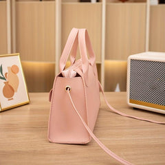 Minimalist Square Satchel Bag for Work