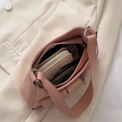 Retro Crescent Shoulder Bag Punk Y2K Underarm Hobo Bag Women's Handbag