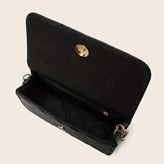 Mini Chain Crossbody Bag Butterfly Tassel Square Purse