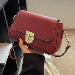Vintage Crossbody Saddle Bag Retro Handbag & Purse