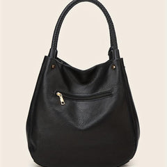 Tassel Top Handle Satchel Large Capacity Tote Bag