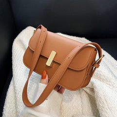 Stylish Solid Square Shoulder Bag